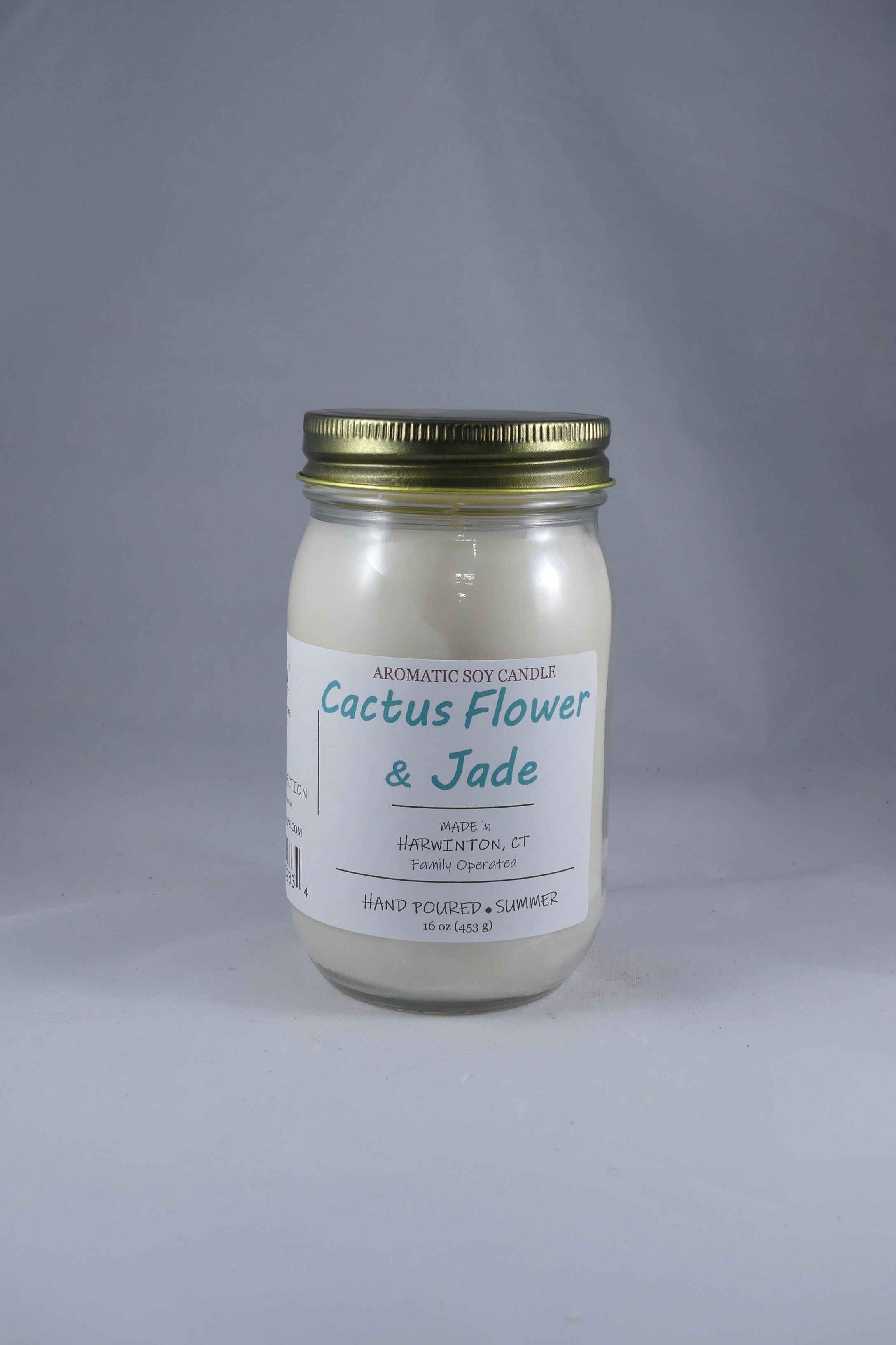 succulent jade candle Candle Summer Cactus Flower & Jade